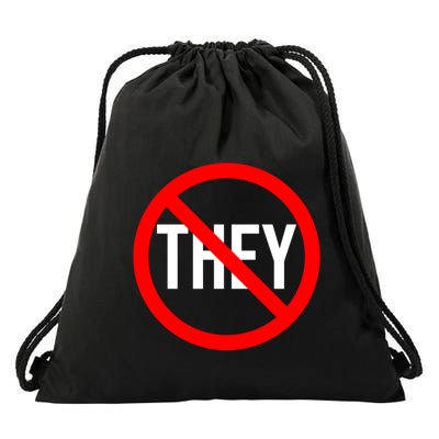 They Classic Dj Music Logo Drawstring Bag