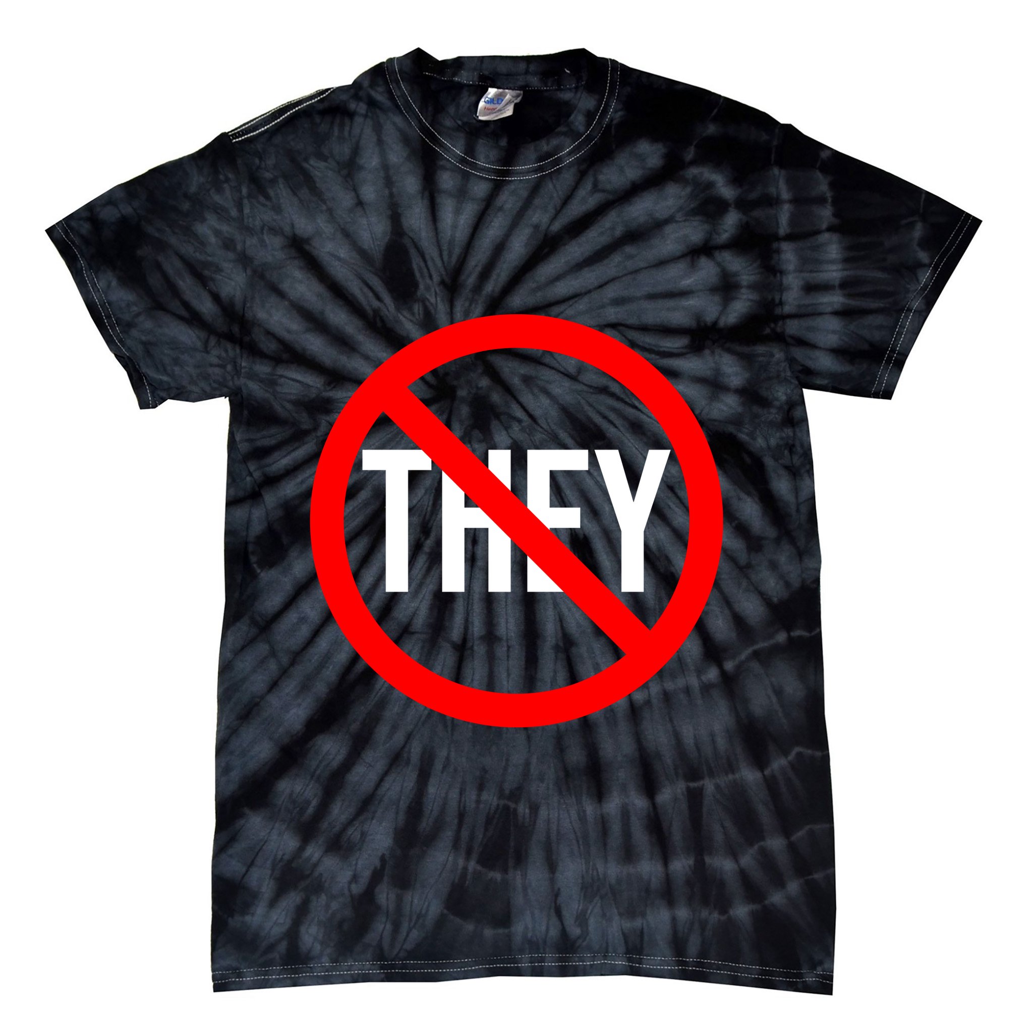 They Classic Dj Music Logo Tie-Dye T-Shirt