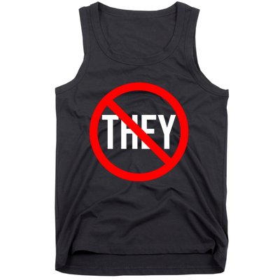 They Classic Dj Music Logo Tank Top