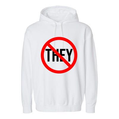 They Classic Dj Music Logo Garment-Dyed Fleece Hoodie