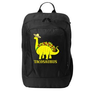 Tacosaurus Cinco De Mayo Funny Taco Dinosaur Gifts City Backpack