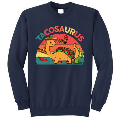 Tacosaurus Cinco De Mayo Taco Dinosaur Sweatshirt