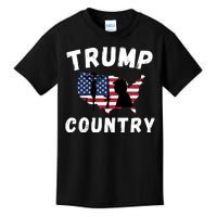 Trump Country Donald Trump Trump 45 47 Trump 2024 Flag POTUS Hell Be Back 2024 Kids T-Shirt