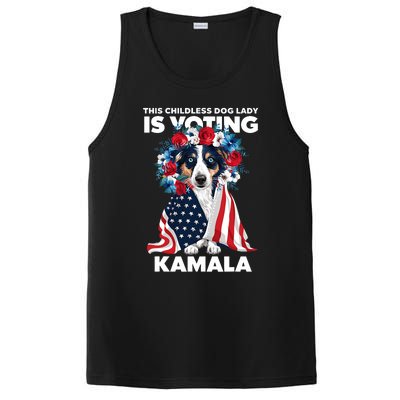 This Childless Dog Lady Ladies Is Voting Kamala Election 24 PosiCharge Competitor Tank