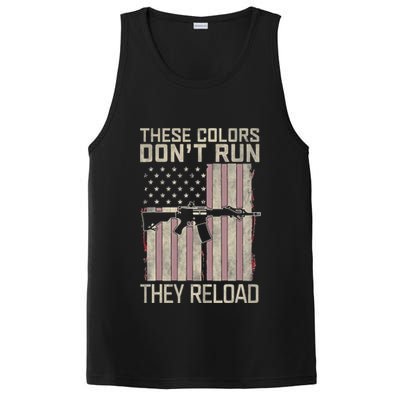 These Colors DonT Run They Reload On 4th Of July PosiCharge Competitor Tank
