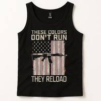 These Colors DonT Run They Reload On 4th Of July Tank Top