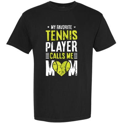 Tennis Court Design For Your Tennis Lover Mom Garment-Dyed Heavyweight T-Shirt