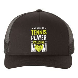 Tennis Court Design For Your Tennis Lover Mom Yupoong Adult 5-Panel Trucker Hat