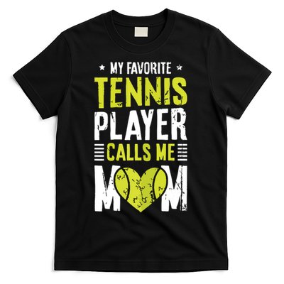 Tennis Court Design For Your Tennis Lover Mom T-Shirt