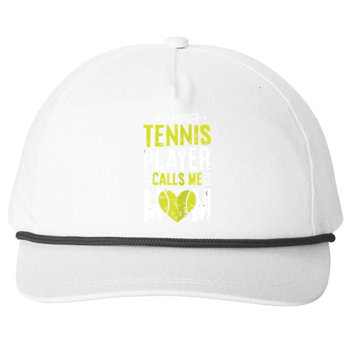 Tennis Court Design For Your Tennis Lover Mom Snapback Five-Panel Rope Hat