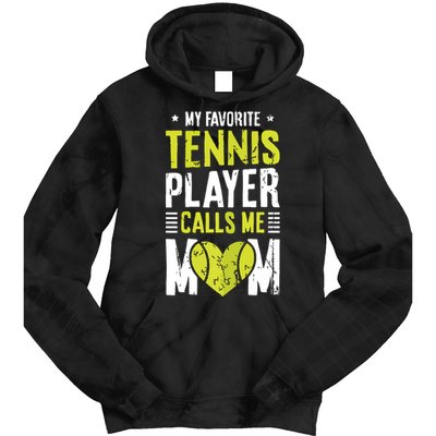 Tennis Court Design For Your Tennis Lover Mom Tie Dye Hoodie