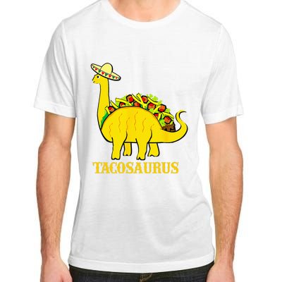 Tacosaurus Cinco De Mayo Funny Taco Dinosaur Adult ChromaSoft Performance T-Shirt