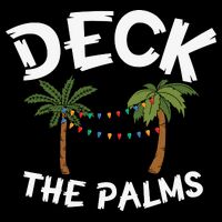 Tropical Christmas Deck The Palms Christmas In July City Backpack