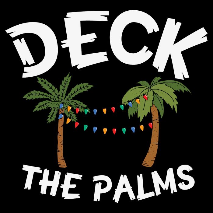 Tropical Christmas Deck The Palms Christmas In July City Backpack