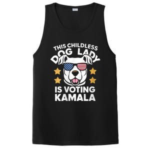 This Childless Dog Lady Ladies Is Voting Kamala Election 24 PosiCharge Competitor Tank