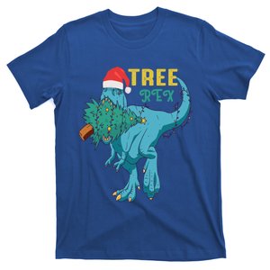 Trex Christmas Dinosaur Matching Costume Funny Tree Rex Gift T-Shirt