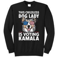 This Childless Dog Lady Is Voting Kamala Harris 2024 Sweatshirt