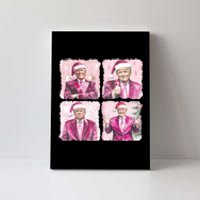 Trump Christmas Daddys Home 45 47 Trump Won Again Maga Canvas