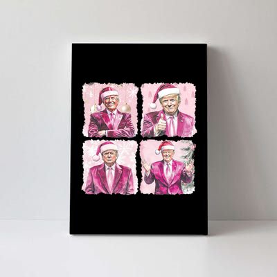 Trump Christmas Daddys Home 45 47 Trump Won Again Maga Canvas