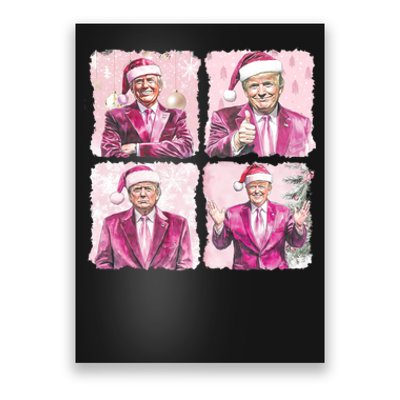 Trump Christmas Daddys Home 45 47 Trump Won Again Maga Poster