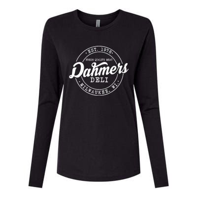 True Crime Dahmer's Deli, Shows True Crime Womens Cotton Relaxed Long Sleeve T-Shirt