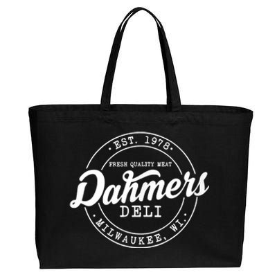 True Crime Dahmer's Deli, Shows True Crime Cotton Canvas Jumbo Tote