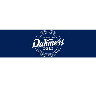 True Crime Dahmer's Deli, Shows True Crime Bumper Sticker