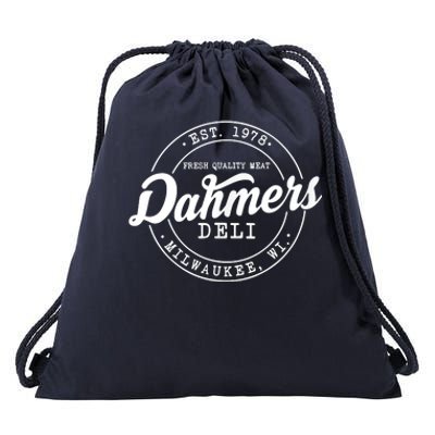 True Crime Dahmer's Deli, Shows True Crime Drawstring Bag