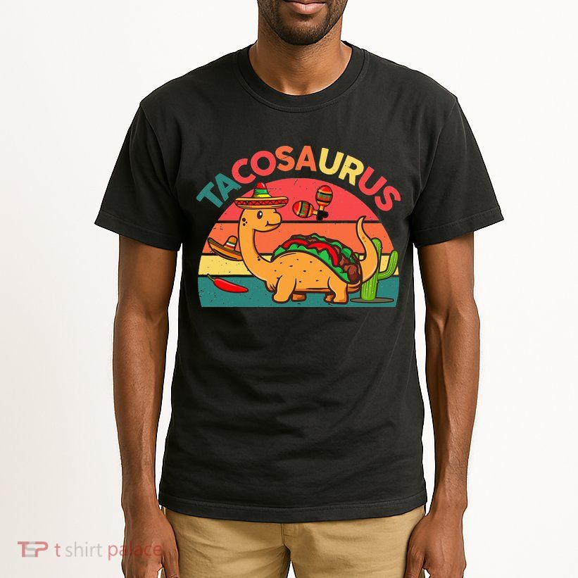 Tacosaurus Cinco De Mayo Taco Dinosaur Tall T-Shirt