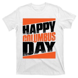 Trendy Columbus Day Celebration Graphic T-Shirt