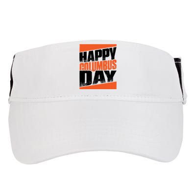 Trendy Columbus Day Celebration Graphic Adult Drive Performance Visor