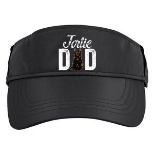 Tortie Cat Dad Tortoiseshell Cat Owner Tortie Cat Lover Adult Drive Performance Visor