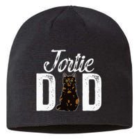 Tortie Cat Dad Tortoiseshell Cat Owner Tortie Cat Lover Sustainable Beanie