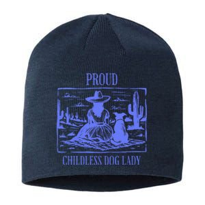 This Childless Dog Lady Is Voting Kamala Proud Childless Dog Lady Sustainable Beanie