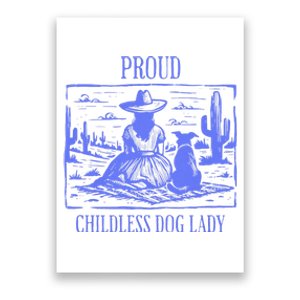 This Childless Dog Lady Is Voting Kamala Proud Childless Dog Lady Poster