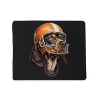 Tennessee Coonhound Dog Sport Lovers Tennessee Tri Stars Mousepad