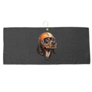 Tennessee Coonhound Dog Sport Lovers Tennessee Tri Stars Large Microfiber Waffle Golf Towel