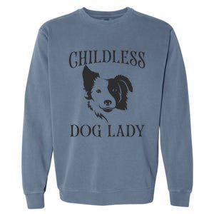 This Childless Dog Lady 2024 Garment-Dyed Sweatshirt