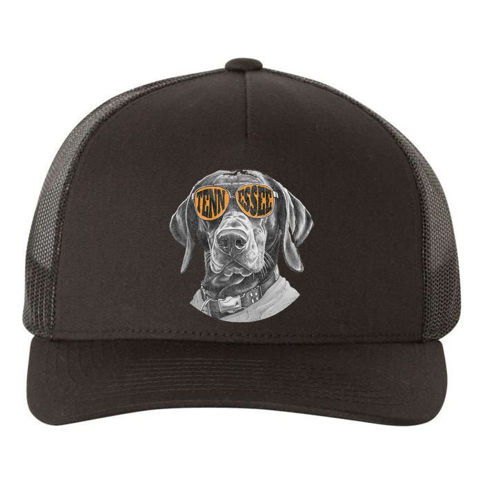 Tennessee Coonhound Dog Sport Lovers Tennessee Tri Stars Yupoong Adult 5-Panel Trucker Hat