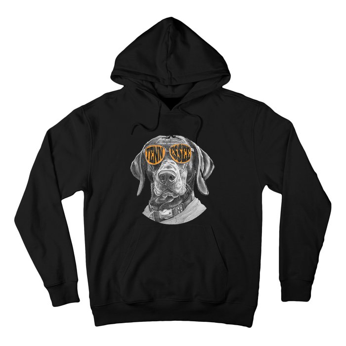 Tennessee Coonhound Dog Sport Lovers Tennessee Tri Stars Hoodie