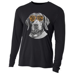 Tennessee Coonhound Dog Sport Lovers Tennessee Tri Stars Cooling Performance Long Sleeve Crew