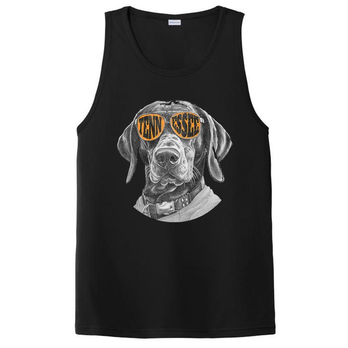 Tennessee Coonhound Dog Sport Lovers Tennessee Tri Stars PosiCharge Competitor Tank