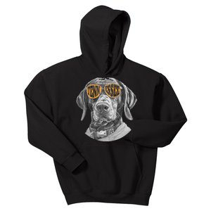 Tennessee Coonhound Dog Sport Lovers Tennessee Tri Stars Kids Hoodie