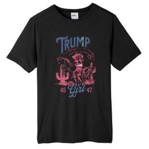 Trump Cow Donald Trump President Funny Election Meaningful Gift Tall Fusion ChromaSoft Performance T-Shirt