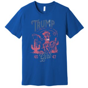 Trump Cow Donald Trump President Funny Election Meaningful Gift Premium T-Shirt