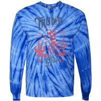 Trump Cow Donald Trump President Funny Election Meaningful Gift Tie-Dye Long Sleeve Shirt