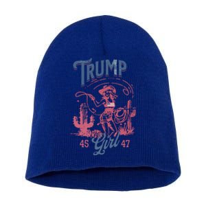 Trump Cow Donald Trump President Funny Election Meaningful Gift Short Acrylic Beanie