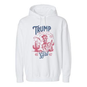 Trump Cow Donald Trump President Funny Election Meaningful Gift Garment-Dyed Fleece Hoodie