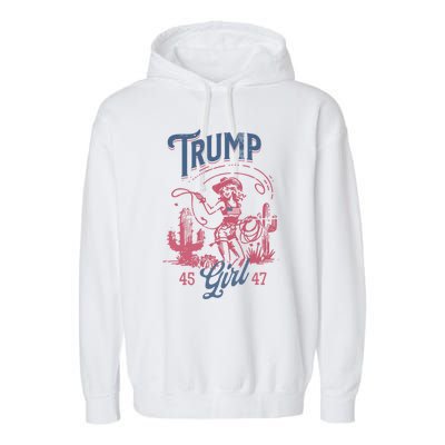 Trump Cow Donald Trump President Funny Election Meaningful Gift Garment-Dyed Fleece Hoodie