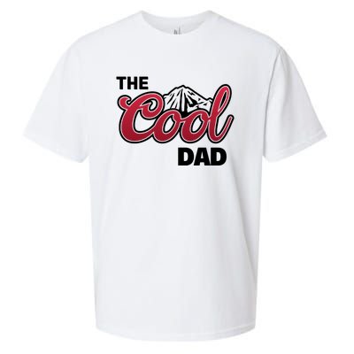 The Cool Dad Funny Fathers Day Sueded Cloud Jersey T-Shirt